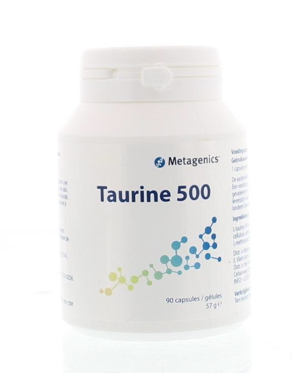 Metagenics Taurine 500 (90 caps) Top Merken Winkel